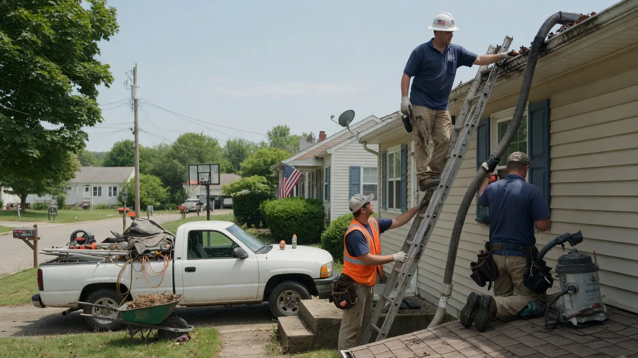 Gutter Installation in Spencerville, IN near me